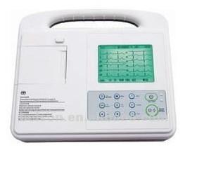 320*240 3.5 Inch Color LCD 250 Cases Storage ECG 12 Leads 50mm 1 Channel Format