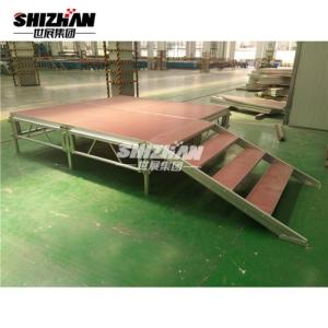 China TUV Aluminum Stage Platforms Lightweight Durable Movable Easy Install Assembly Folding factory