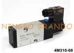 Airtac Type 4M310-08 Namur Pilot Solenoid Valve 5/2 Way 24V 220V