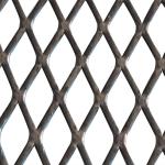 1/2" #18 Carbon Steel Expanded Metal Mesh Standard For Strainers