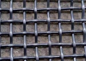 China 5.0mm Wire 30mm Opening iron Crimped Wire Mesh For Mining Industry factory