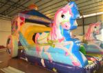Inflatable pink The carriage princess standard slide disney pink inflatable