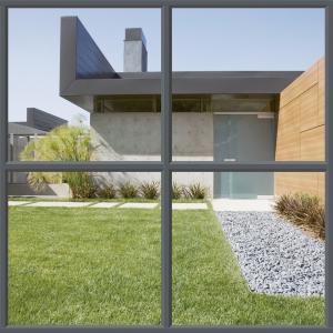 China Preferred Double Glazing Fire Rated Steel Windows Aluminium Sliding factory