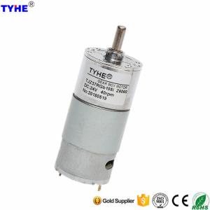 China China Supplier 37mm 115gearmotor 10000rpm 12v 24v 18v High Torque 5kgcm 120rpm 150rpm Low Rpm Micro Dc Gear Motor factory
