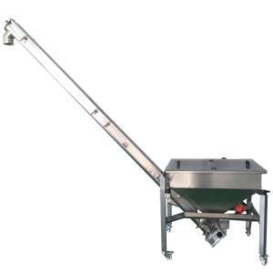China Milk Powder Incline Belt Conveyors , 102 - 179mm Hopper Screw Conveyor factory