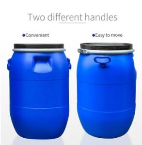 China 120L Plastic Chemical Barrel Leakproof HDPE Plastic Storage Drum factory