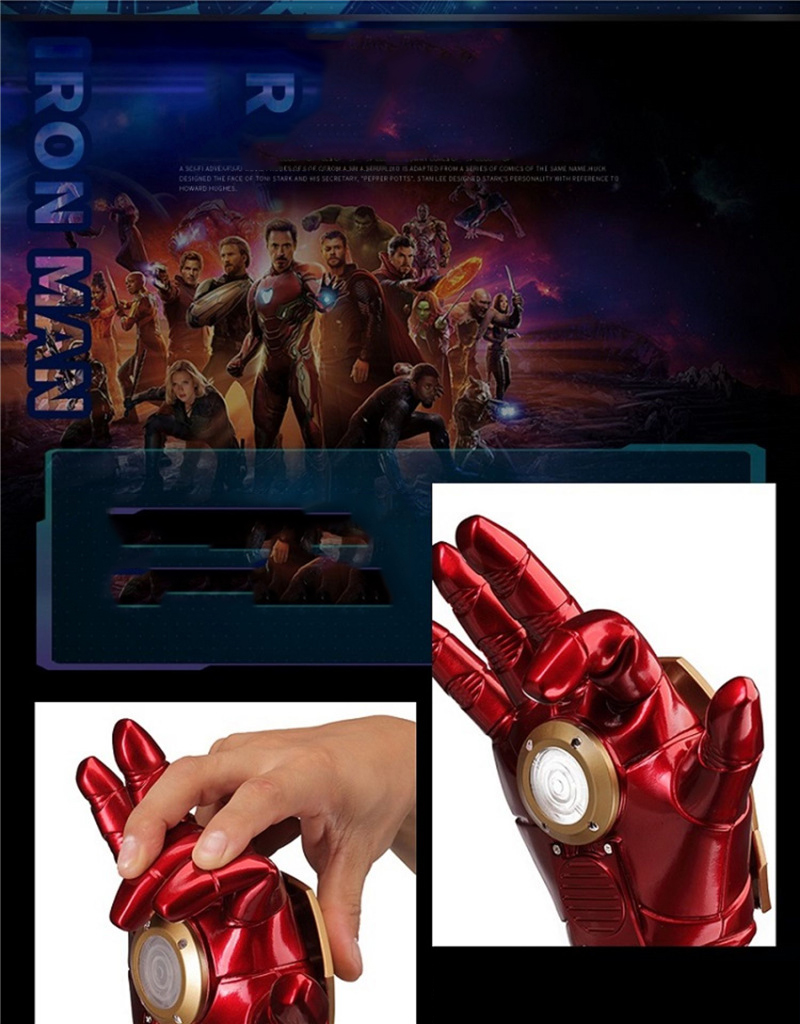 Customized Openable Glove Adult Children's Model Cosplay Prop for Party and Holiday Gifts