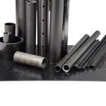 High Strength To Weight Ratio Uniformity Pultruded Carbon Fiber Tube