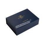 Luxury Custom Magnetic Gift Box With Gold Foil Stamping Rigid Material Packaging