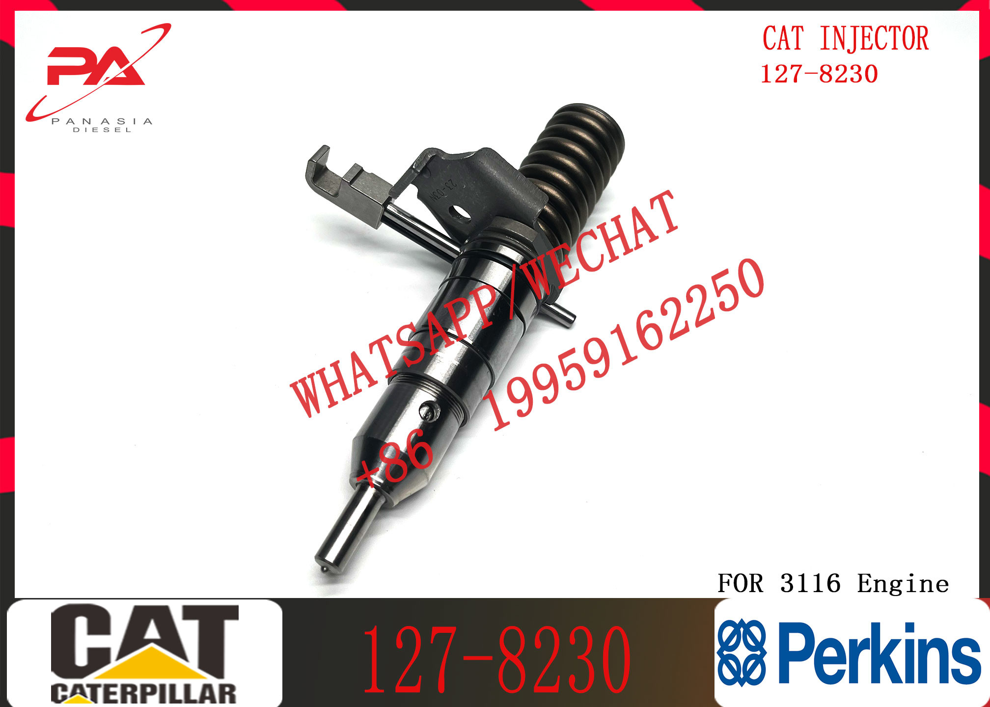 fuel injector 127-82300R-8465 0R-3742 0R-8463 0R-8633 20R-4179 0R-8471 0R-3002 for diesel engine 3114/3116/3126