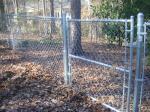 Dipped Galvanized Chain Link Fence With 35-300G per Square Meter Zinc Coating;