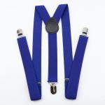 Y Back 100cm Black Suspenders Women 2.5cm Mens Wide Braces For Trousers