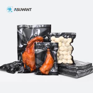 China Resealable VMPET 90mic Vacuum Food Storage Bags Gravure Printing factory