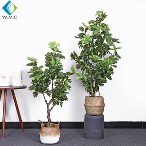 China 1.3m 1.45m Height Artificial Bonsai Tree , Potted Schefflera Octophylla factory