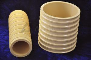 China Dielectric Constant 9.5 - 9.8 Zirconia Ceramic Parts on sale