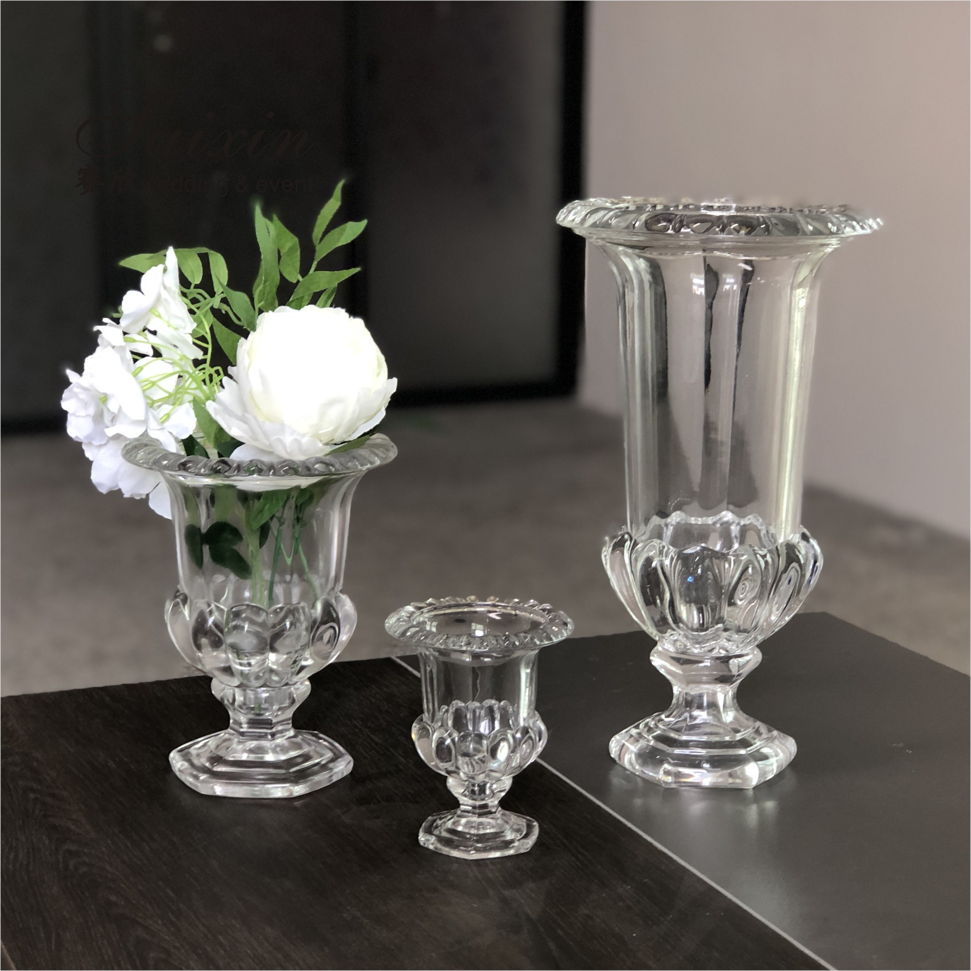 Tall Aisle Wedding Flower Stand Decorative Gold Metal Flower Holder