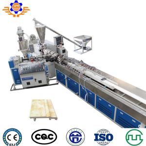 China 220V 380V Wood Plastic Composite Extrusion Line PVC Marble Artificial Stone Production Line factory