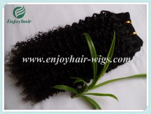 China Peruvian 5A virgin remy hair weave ,natural color(can be dye) curly hair 10''-26''length factory