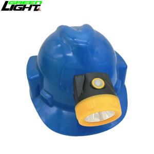China 2.8AH LED Mining Cap Lights Safety Rechargeable Lightweight 10000 Lux 3.7V factory