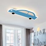 Cartoon LED Eye Protection Car Modeling Ceiling Light Stepless Dimming RGB