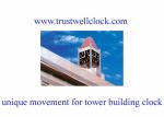 tower clocks building clocks 1-4 faces for commercial office building 1m 100cm