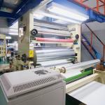 Cloth Base Adhesive Tape Coating Machine For Fiberglass Nonwoven Adhesive Tape