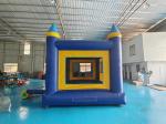 Factory OEM/ODM Inflatable Jumping House Blue Square Bouncy House Castle