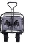Collapsible Folding Four-wheel Wagon Cart for Portable 300LBS Garden Pull Heavy