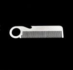 Custom cool innovative men gift, engraved stainless steel credit card sized comb