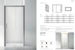 Aluminum, Titanium Brushed Color ,Sliding Door ,Bathroom Shower Room