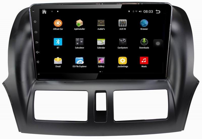 Ouchuangbo Pure Android 4.4 10.1inch Big Screen Car DVD GPS radio Player for Faw Besturn X80 support Russian 16GB Flash