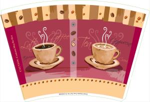 China Recyclable Paper Tea Cup Raw Material 4oz PE Coated Paper Cup Sheet factory