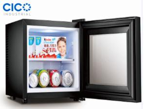 China Commercial Glass Front Mini Fridge , Clear Front Mini Fridge No CFC factory