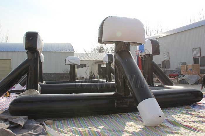 Environmental Friendly Inflatable Basketball Court For Leisure Center