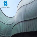 Custom Special U Shape Glass Curtain Wall Facade Architectural Glass