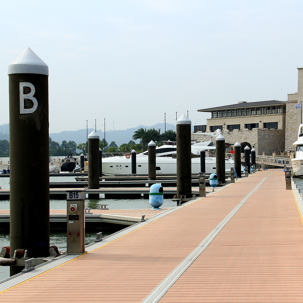 Long-Lasting Yacht Floating Pontoon Dock For Marina Project Aluminum Alloy Floating Walkway For Boat Ship