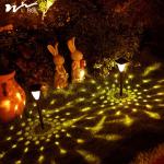 Waterproof ABS Material Solar Lawn Lights for Garden Landscaping and Home