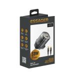 GaN EU US UK Port Digital Display Travel Power Phone Charger Fast Charging 33W