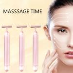 1.5V Home Use Anti Wrinkle Vibration T Shape 24k Beauty Bar