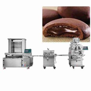 China PLC 4.5Kw Double Color Cookie Machine Industrial Cookie Maker factory