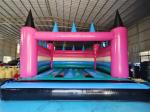 Commercial Outdoor Giant Inflatable Bounce House Colorful Wedding Inflatable Big