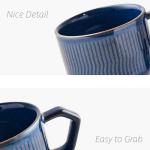 210ml Volume Custom Tea Cup And Saucer Set Rustic Ceramic Porcelain With