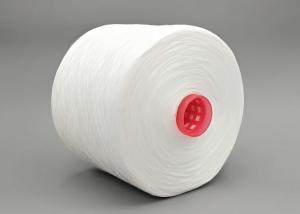 China Plastic Cone 100 Polyester Spun Yarn factory