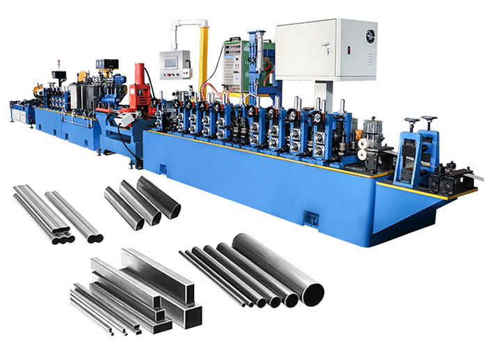 High Accuracy Stainless Steel Round Tube Pipe Making Machine