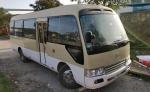 Diesel Fuel Reliable Second Hand Toyota Coaster Bus 1HZ Engine With 29 Seats