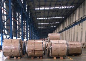 China High Strength 201 Hot Rolled Stainless Steel Coil Custom Thickness Tolerance factory