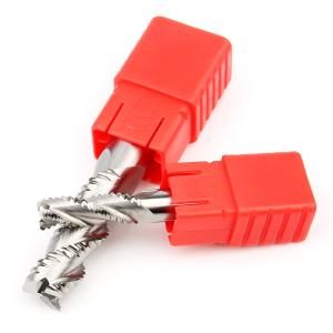 China HRC 55 Degree 3 Flute Roughing Finishing End Mill Cutter For Aluminum factory