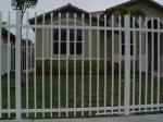 Customized Black Zinc Steel Metal Garrison Fence Panels Maintenance Free