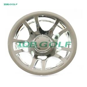 China Aluminum Chrome Finishing Electric and Gas Golf Cart Wheel Cover 8inch factory