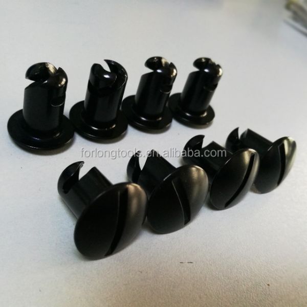 Black Quarter Turn Self Ejecting Dzus Aluminium Fastener The Ideal Solution for Standard OE NO. Replace/Repair Needs